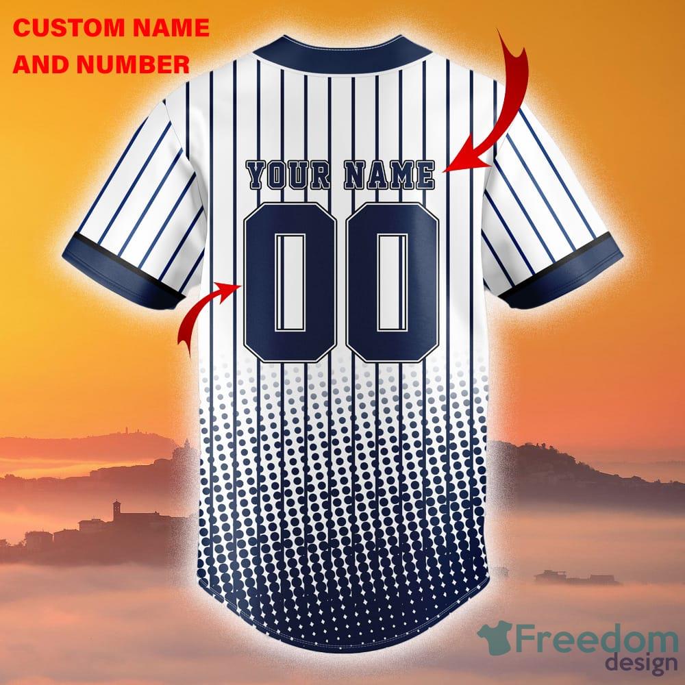 New York Yankees Premium MLB Jersey Shirt Custom Number And Name For Men  And Women Gift Fans - Freedomdesign