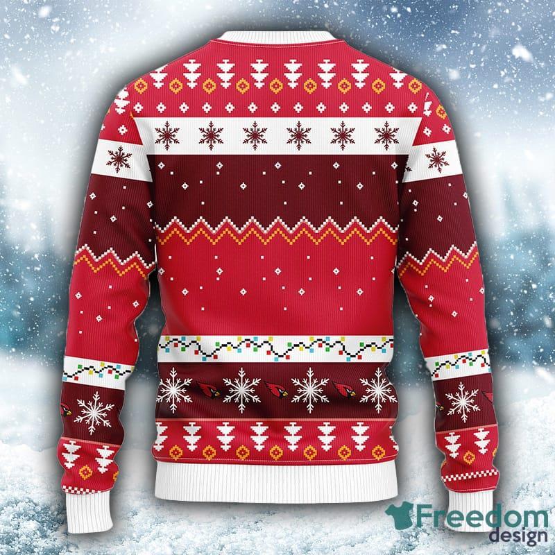 Buffalo Bills Ugly Christmas Sweater Cardinal Red