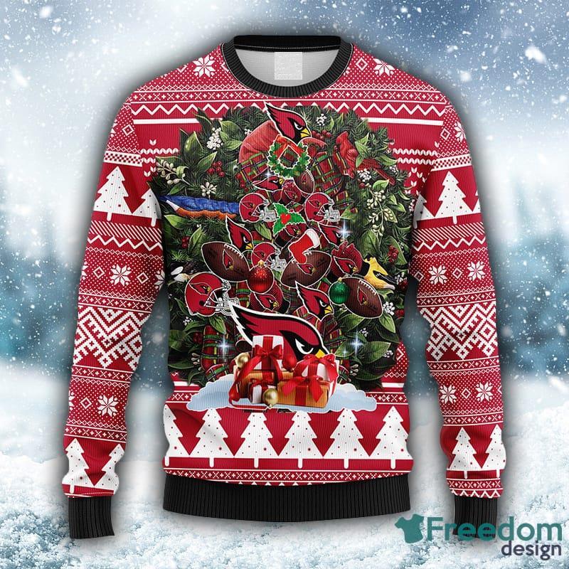 NFL Arizona Cardinals Grinch Christmas Ugly 3D Sweater For Men And