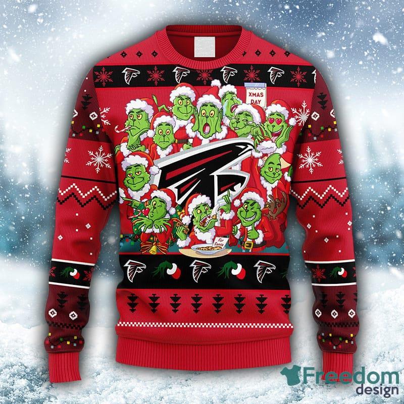 NFL Atlanta Falcons Rick and Morty Ugly Christmas Sweater - LIMITED EDITION