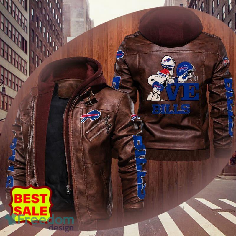 Buffalo Bills NFL Fans Leather Jacket For Men And Women - Freedomdesign