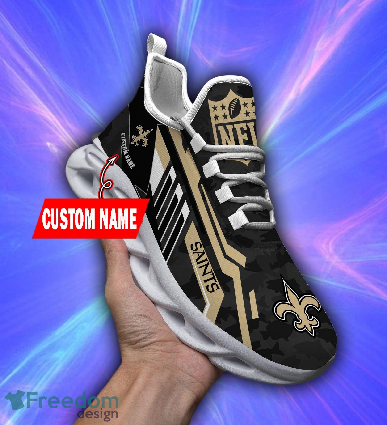 NFL Camo Fishing Los Angeles Rams Custom Name Max Soul Shoes Gift Fans -  Freedomdesign