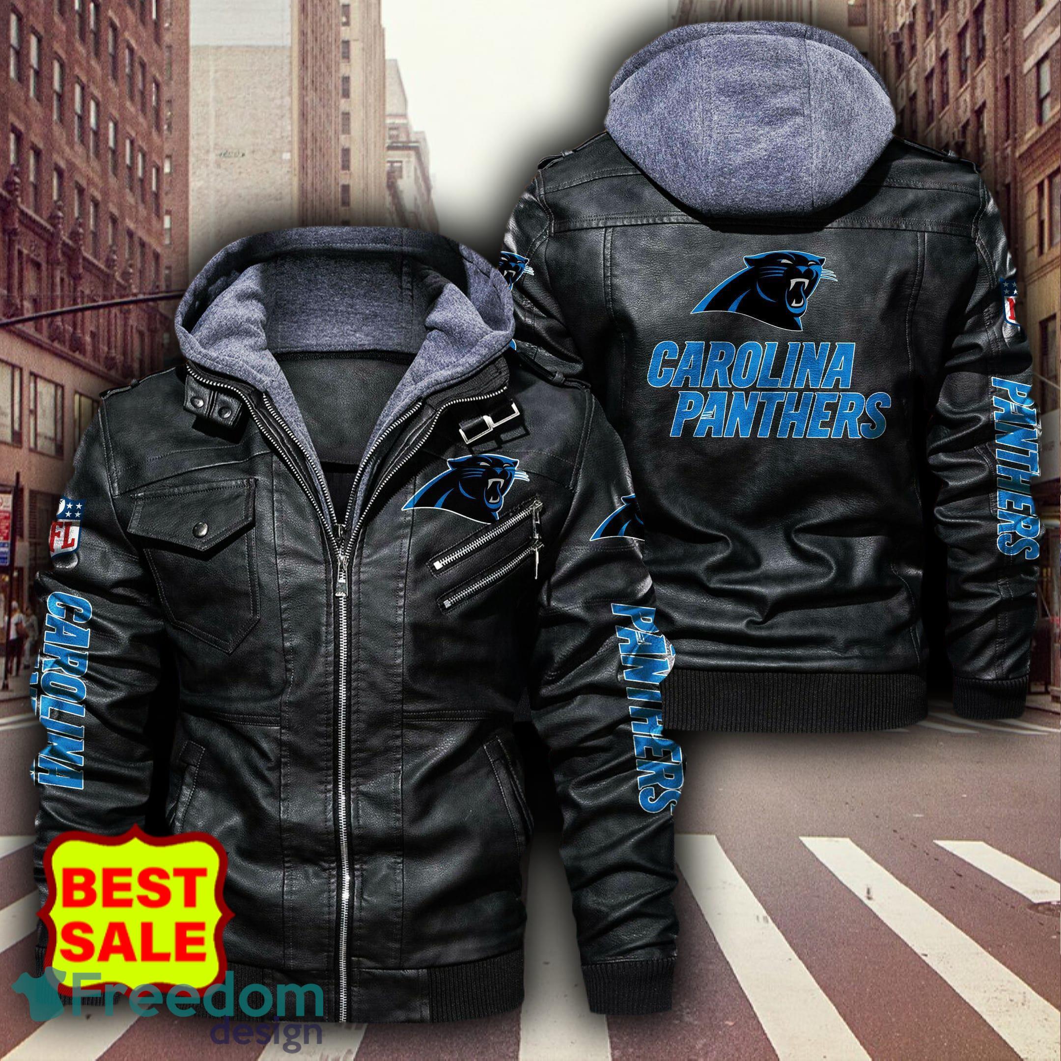 NFL Buffalo Bills Fans Logo Black And Brown Leather Jacket Men And Women -  Freedomdesign