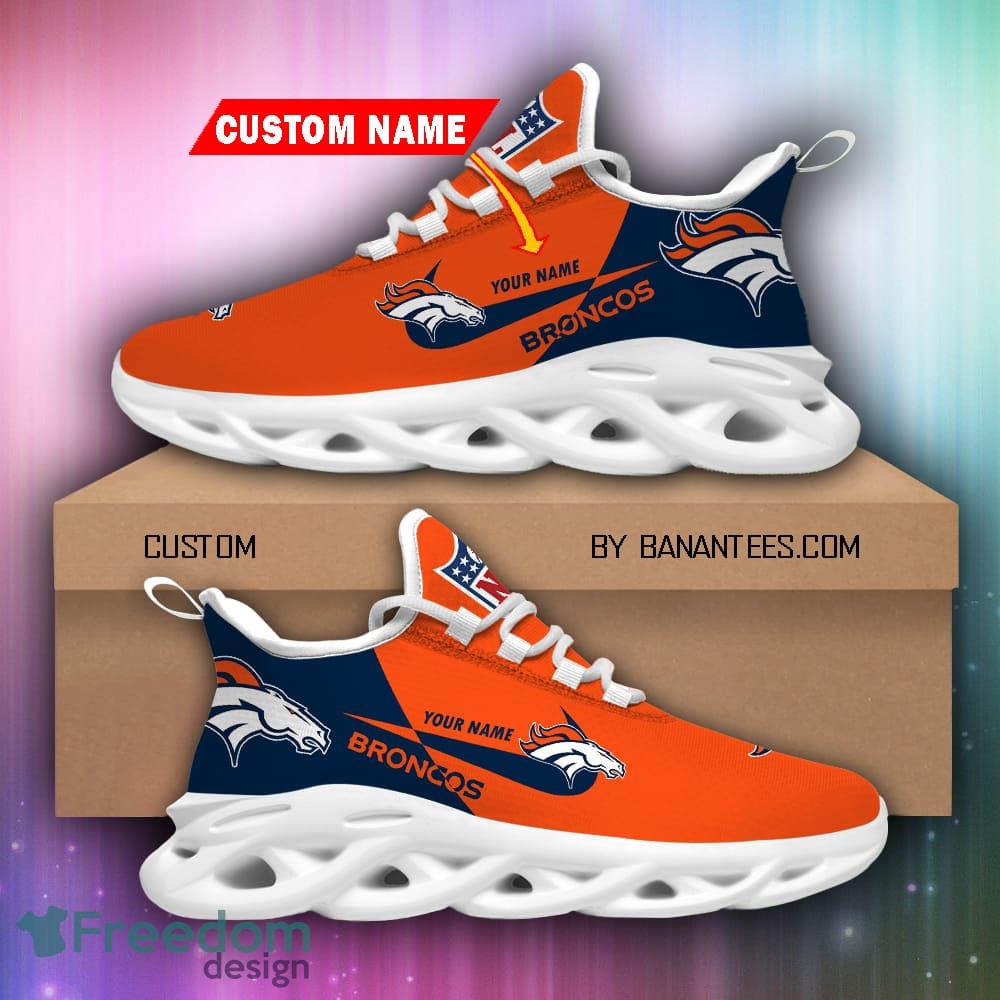 Denver Broncos NFL Max Soul Sneakers Running Shoes - Banantees