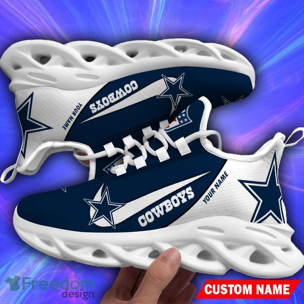 NFL Dallas Cowboys Logo Sneakers Max Soul Shoes For Men And Women -  Freedomdesign