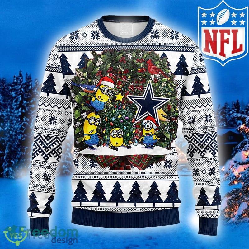 NFL Dallas Cowboys Logo Ideas Ugly Christmas Sweater For Men And Women -  YesItCustom