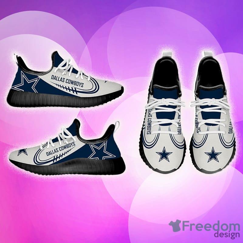 Dallas Cowboys Yeezy Shoes Iconic Running Sneakers For Men And Women Fans  Gift - Freedomdesign