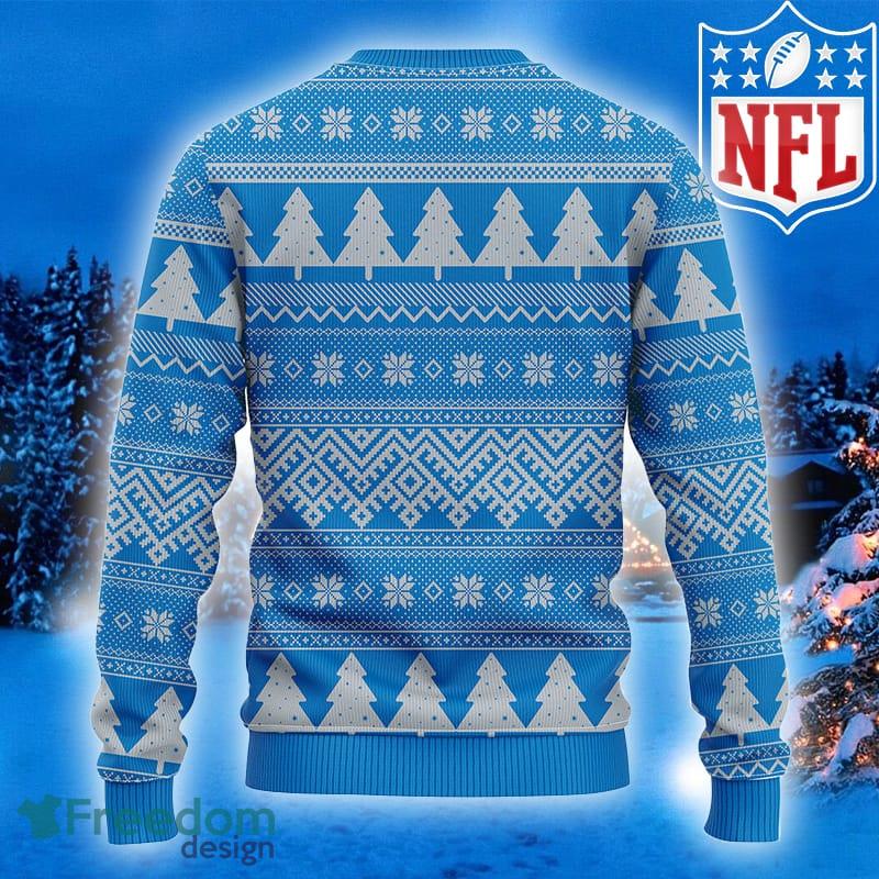 Detroit Lions Ugly Christmas Sweater Holiday Party Lions Fans - T-shirts  Low Price