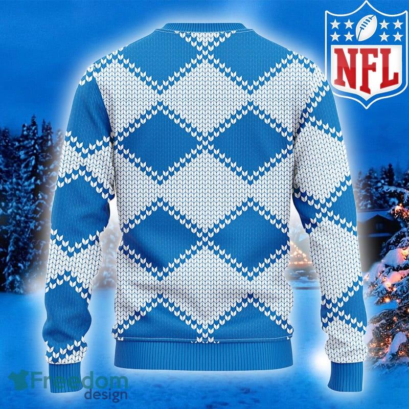 NFL Detroit Lions Logo Ideas Ugly Christmas Sweater For Men And Women -  Freedomdesign