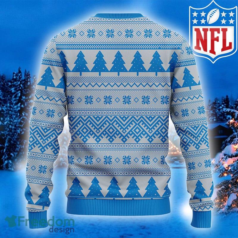 Detroit Lions Snoopy Dog Christmas AOP Sweater