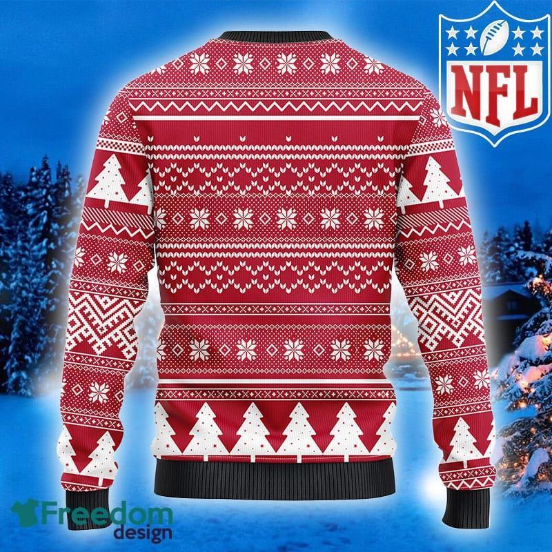 Arizona Cardinals Fans Skull Season Ugly Christmas Sweater