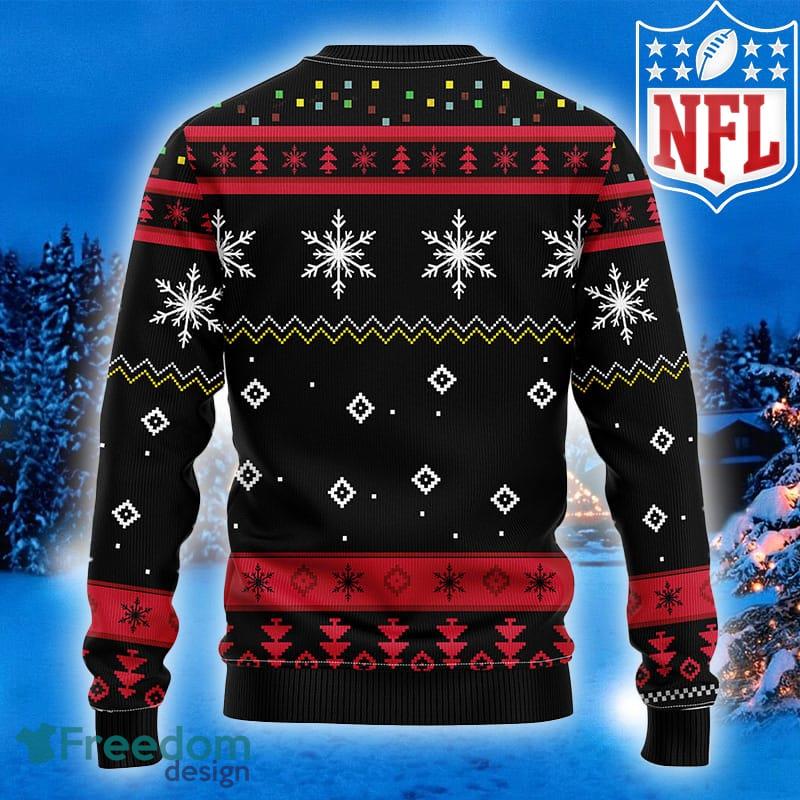 LIMITED DESIGN Atlanta Falcons All I Need For Christmas Is Falcons Custom  Name Number Ugly Christmas Sweater