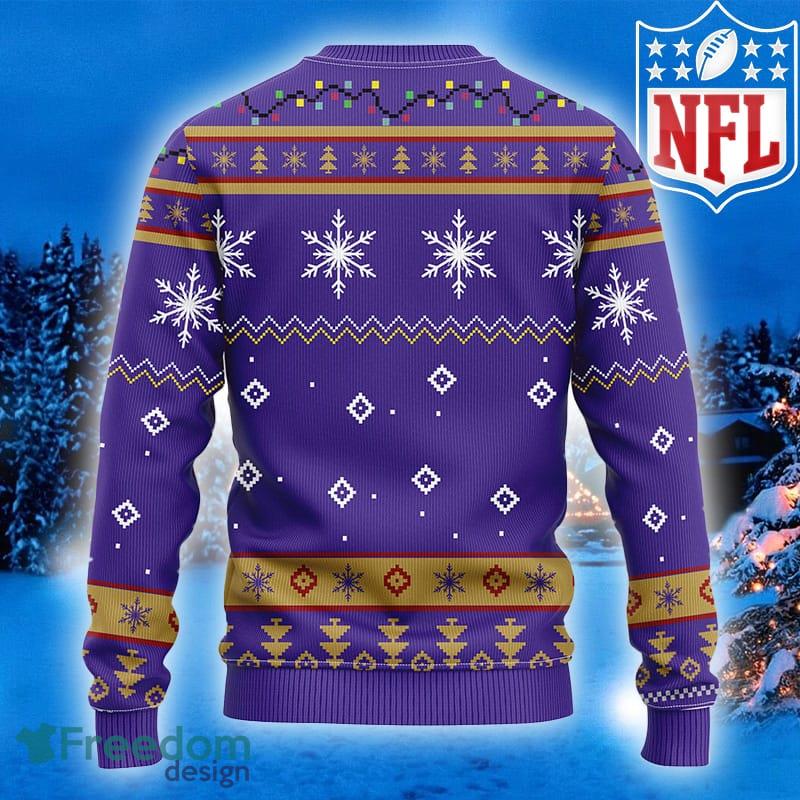 Baltimore Ravens Grinch Ugly Christmas Sweater