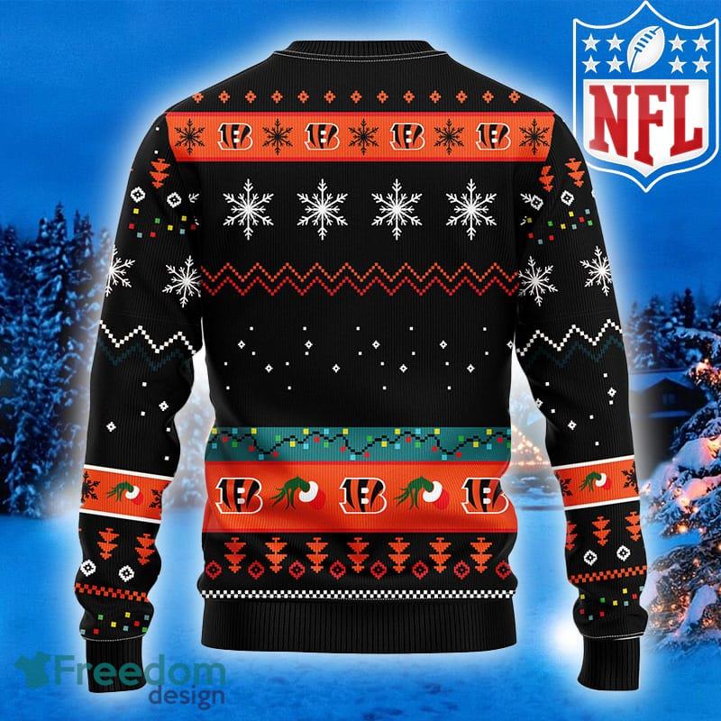 NFL Fans Cincinnati Bengals Snoopy Dog Logo Ugly Christmas Sweater For Men  And Women - Freedomdesign