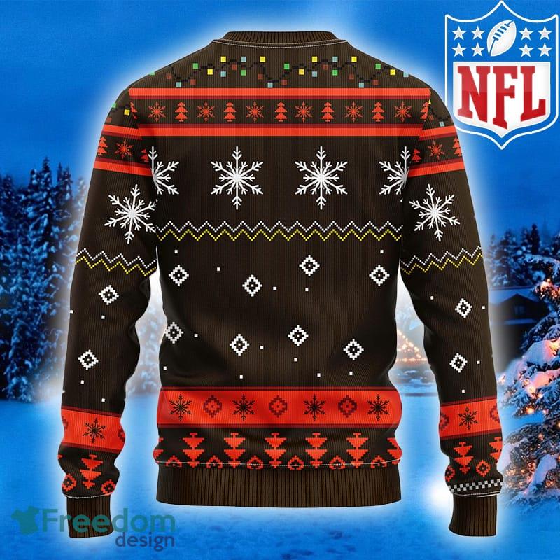 Personalized Funny Christmas The Grinch Cleveland Browns NFL I