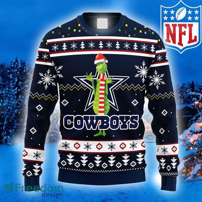 NFL Dallas Cowboys Grateful Dead Ugly Christmas Sweater, All Over Print  Sweatshirt - T-shirts Low Price