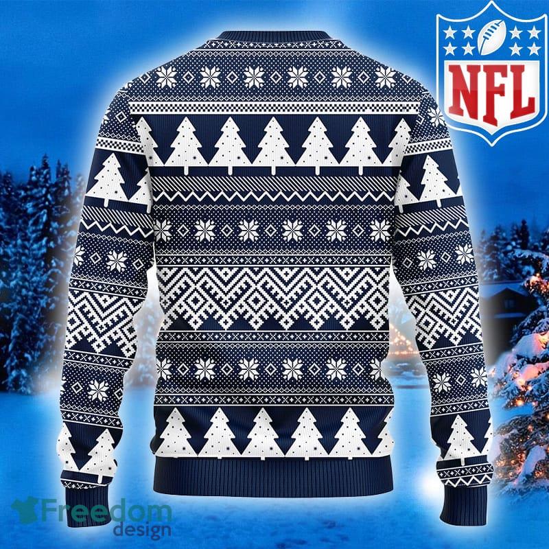 New Men Dallas Cowboys NFL Team Apparel Ugly Xmas Light 'em up Sweater  Sz S, 2XL