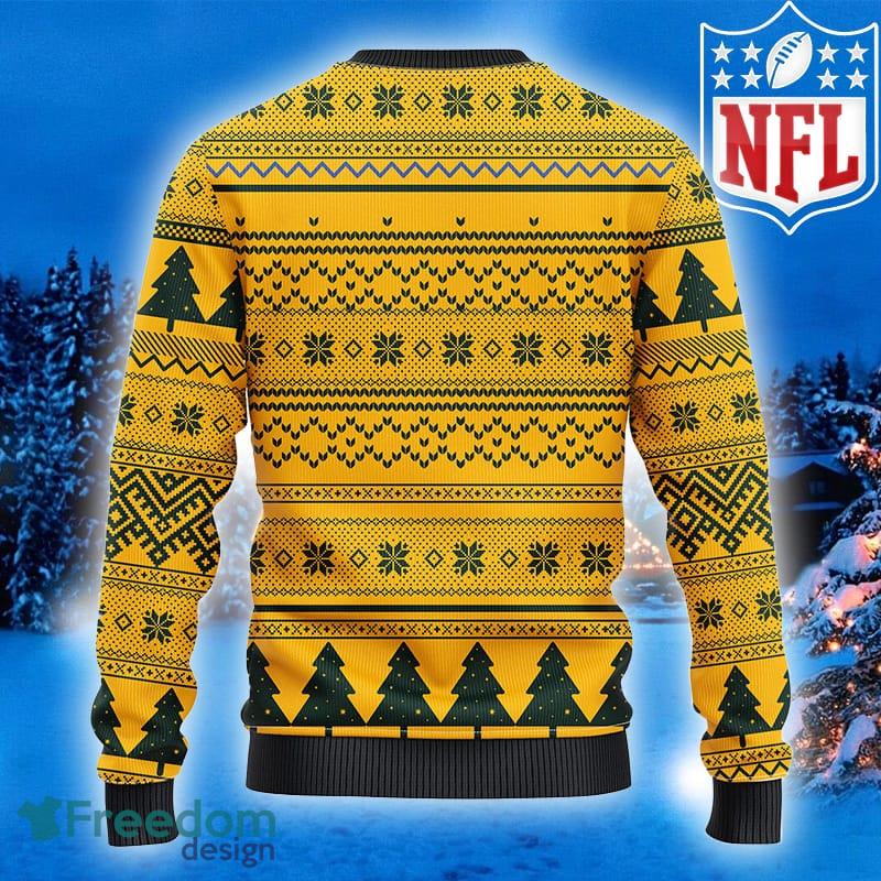 Green Bay Packers Christmas Grinch Sweater For Fans