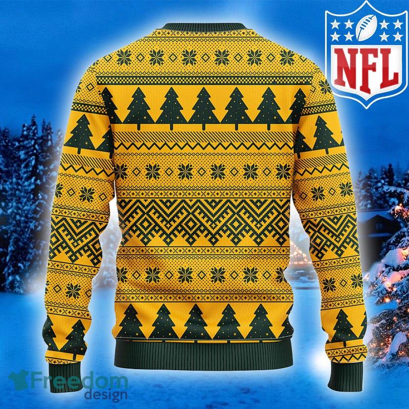 Green Bay Packers Snoopy Lover Ugly Christmas Sweater