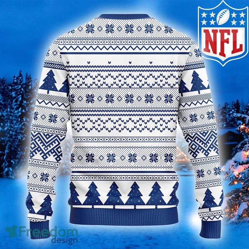 Indianapolis Colts NFL American Football Team Logo Cute Winnie The Pooh  Bear 3D Ugly Christmas Sweater Shirt For Men And Women On Xmas Days -  Limotees