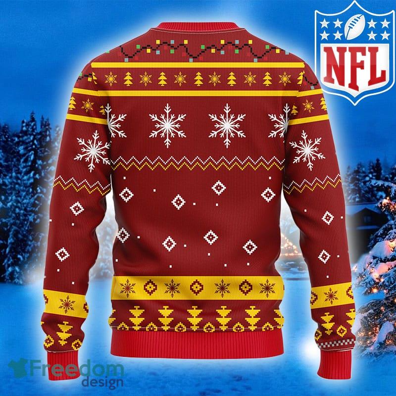 Kansas City Chiefs American NFL Football Team Logo Cute Grinch 3D Men And  Women Ugly Sweater Shirt For Sport Lovers On Christmas - Limotees