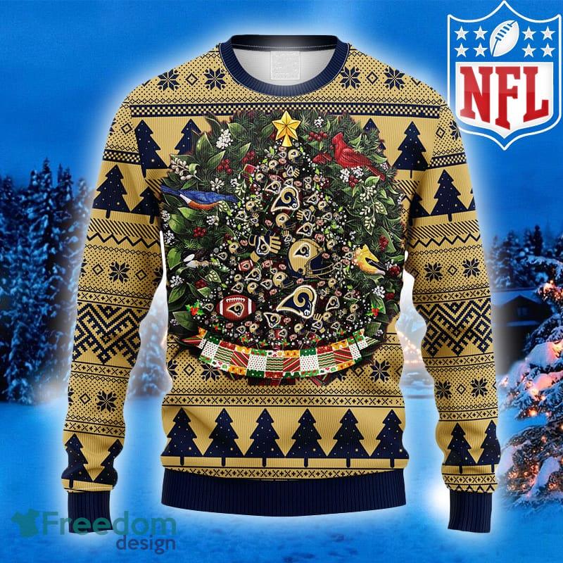 NFL Miami Dolphins Custom Name And Number Ugly Christmas Sweater Christmas  Gift For Sport Team - Limotees