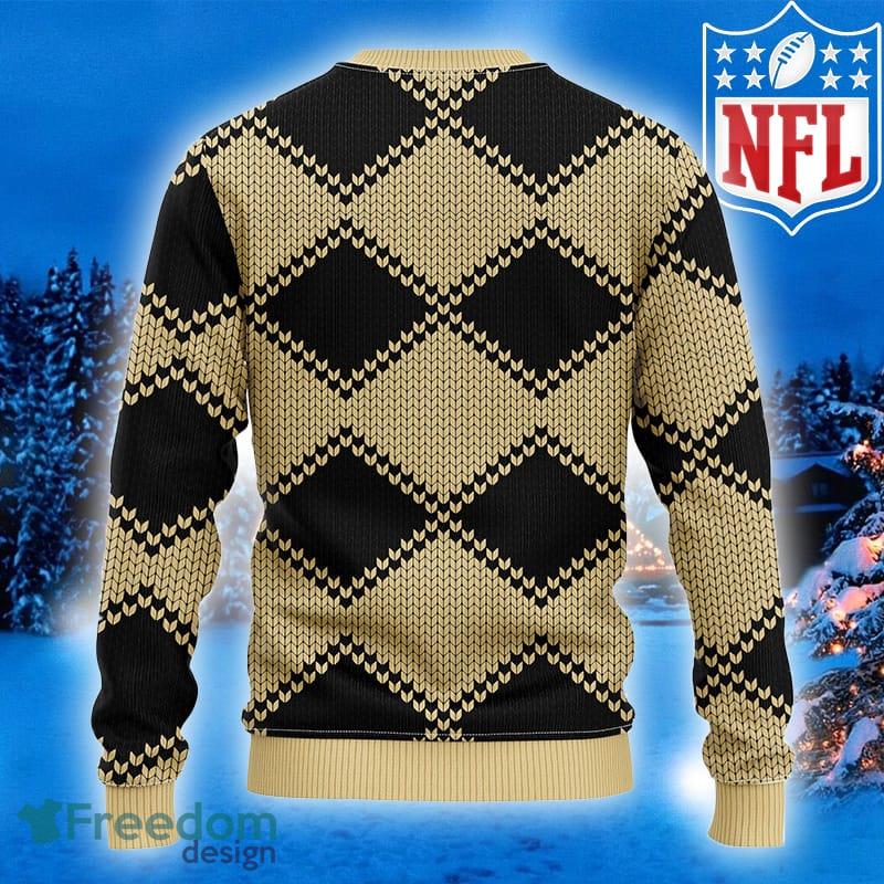 NFL Fans New Orleans Saints Snoopy Dog Logo Ugly Christmas Sweater For Men  And Women - Freedomdesign