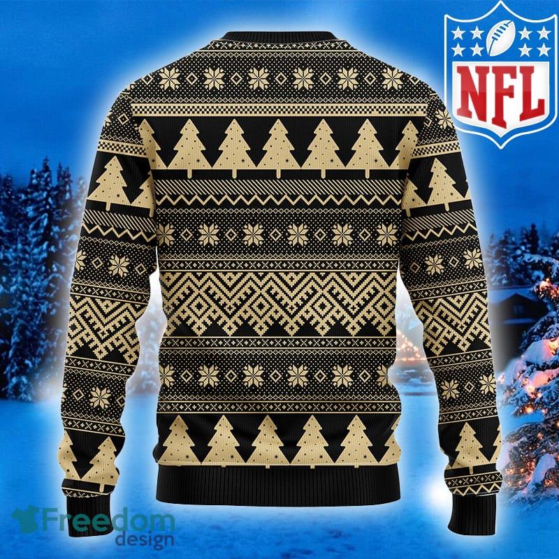 New Orleans Saints Fans Grch Ugly Christmas Sweater Gift - Freedomdesign