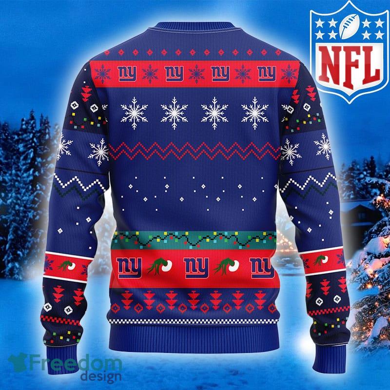 New England Patriots Christmas Grinch Sweater For Fans