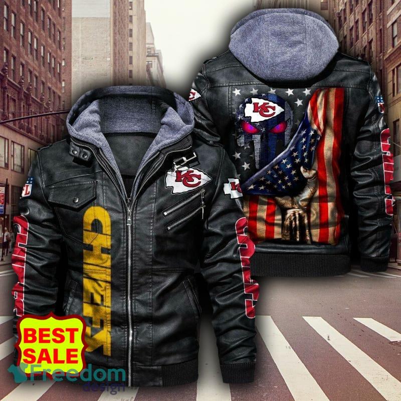 Kansas City Chiefs Leather Jacket Thermal Plush V05 - Tana Elegant