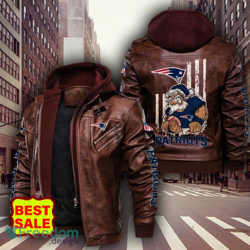 New York Giants Logo NFL Leather Jacket For Men And Women - Freedomdesign