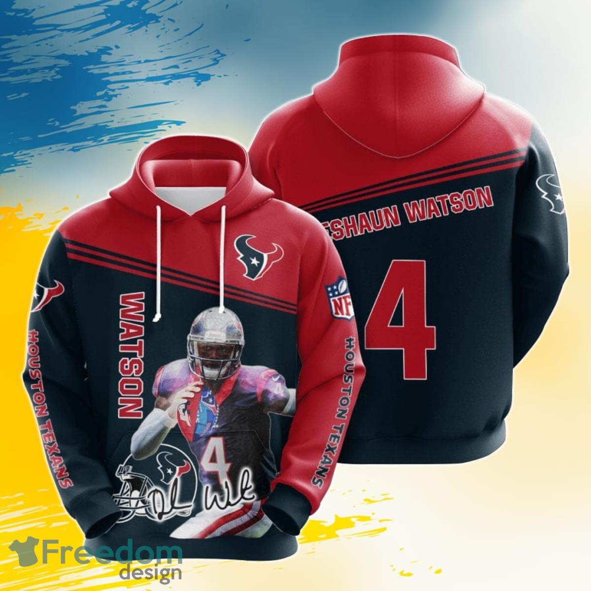 Houston Texans NFL American Football Team Cardigan Style 3D Men