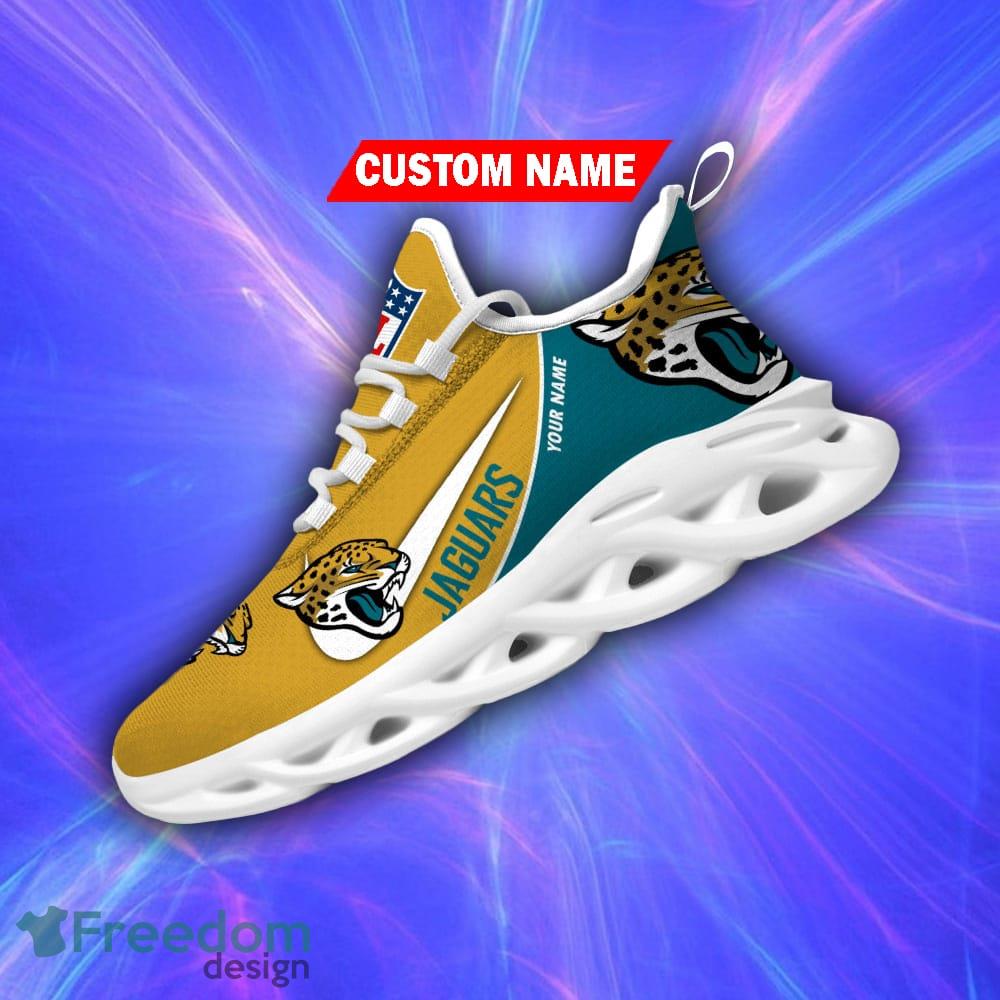 Nfl Jacksonville Jaguars Custom Name Max Soul Shoes Chunky Sneakers