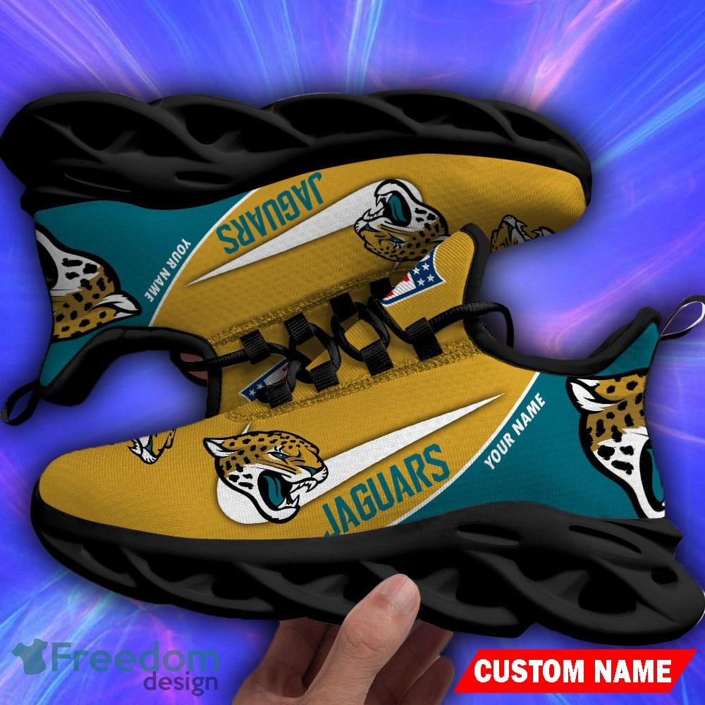 Nfl Jacksonville Jaguars Custom Name Max Soul Shoes Chunky Sneakers