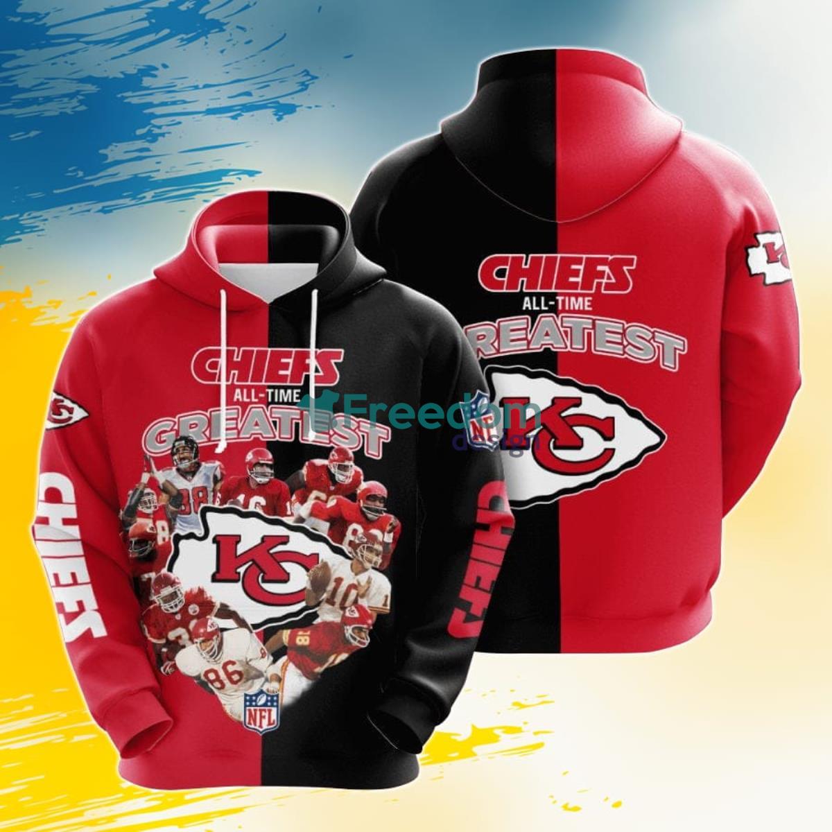 Kansas City Chiefs gameday sublimated hoodie - Game Time