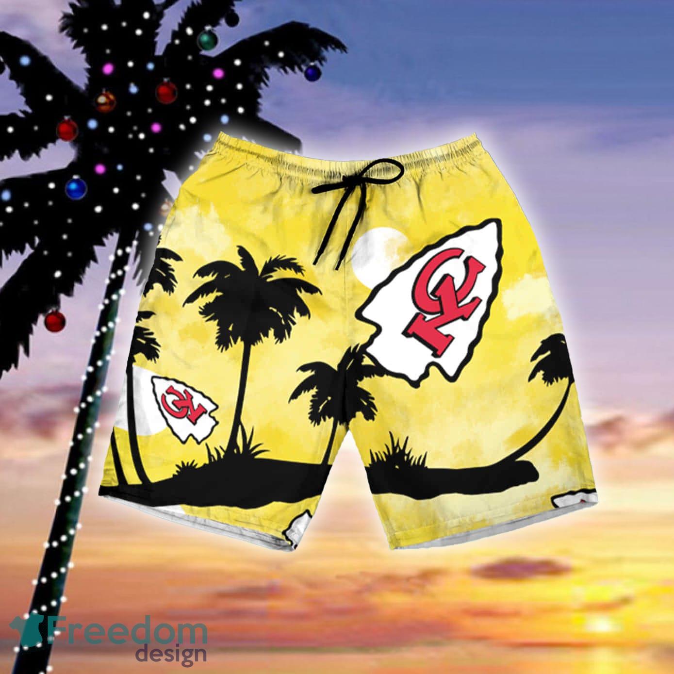 Kansas City Chiefs Hawaiian Shirt And Short - Freedomdesign