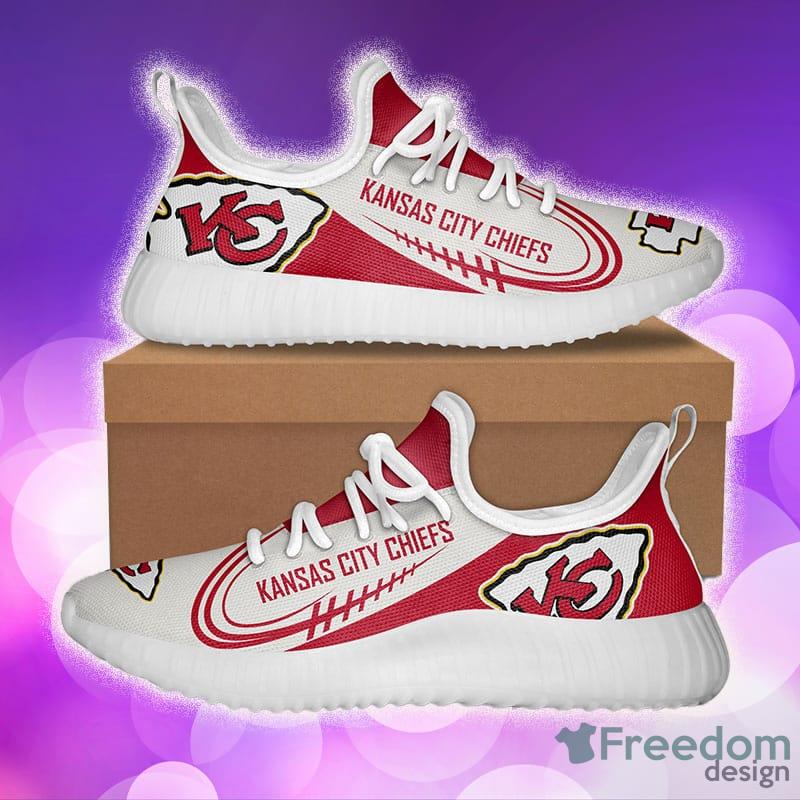 NFL Kansas City Chiefs Red Yeezy Shoes Men And Women Gift For Fans -  Freedomdesign