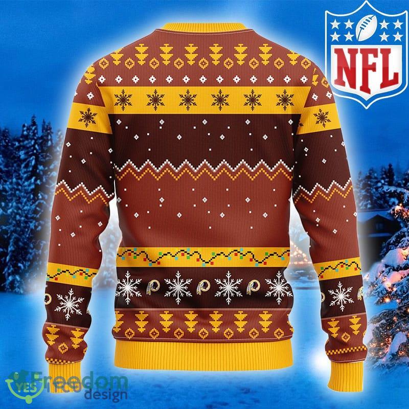 NFL Washington Redskins Logo Ideas Ugly Christmas Sweater For Men And Women  - Freedomdesign