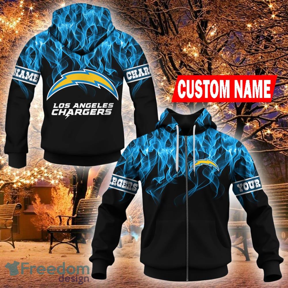 NFL Jacksonville Jaguars Logo Flame Pattern 3D Hoodie Pullover Print Custom  Name - Freedomdesign