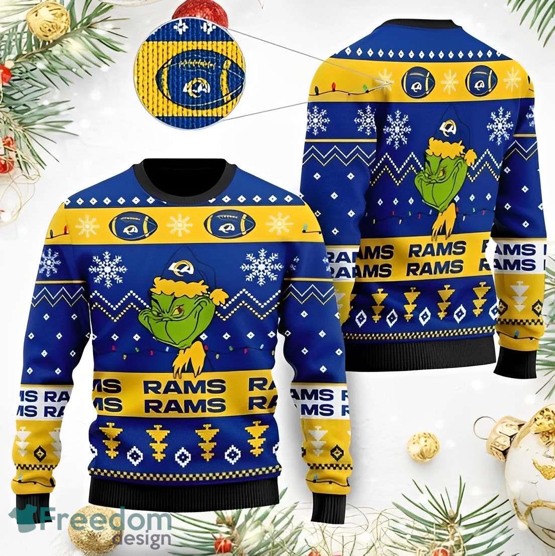 la rams ugly christmas sweater