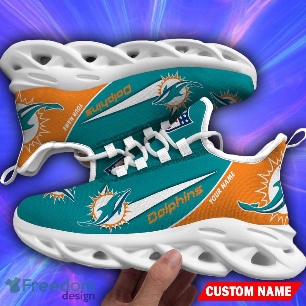 Miami dolphin sneakers on sale mens