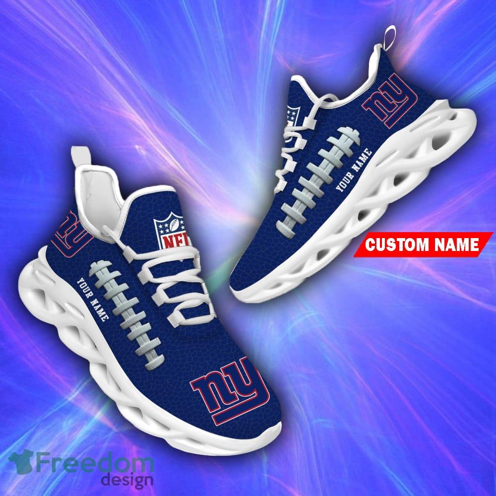 Limited Edition] NFL New York Giants Custom Nike Air Force Sneakers