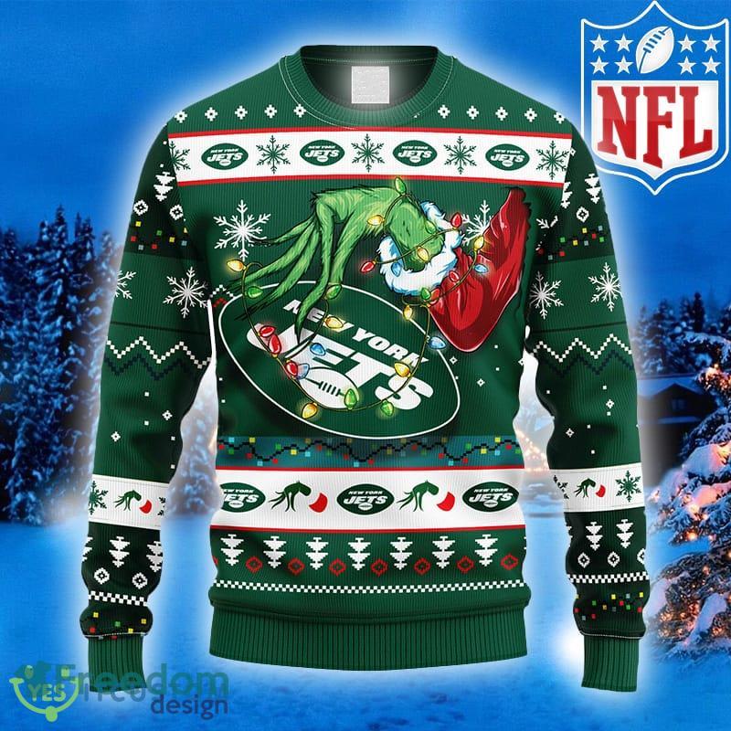 Cute Grinch American Football Philadelphia Eagles Ugly Christmas Sweater -  Freedomdesign