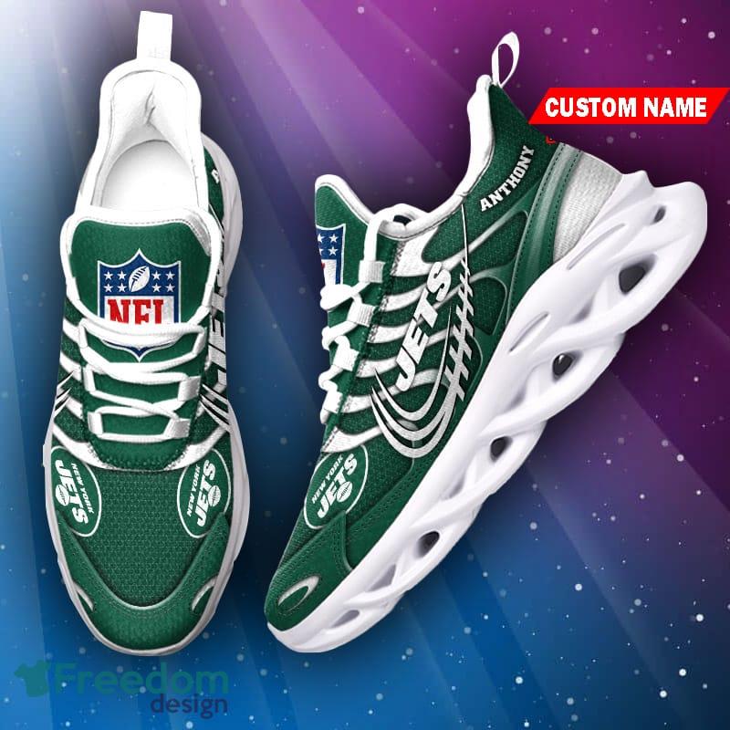 New York Jets NFL Max Soul Shoes Gift For Sport's Fans - Banantees