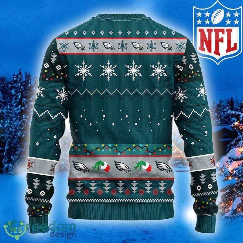 NFL Philadelphia Eagles Grinch Logo Ideas Ugly Christmas Sweater