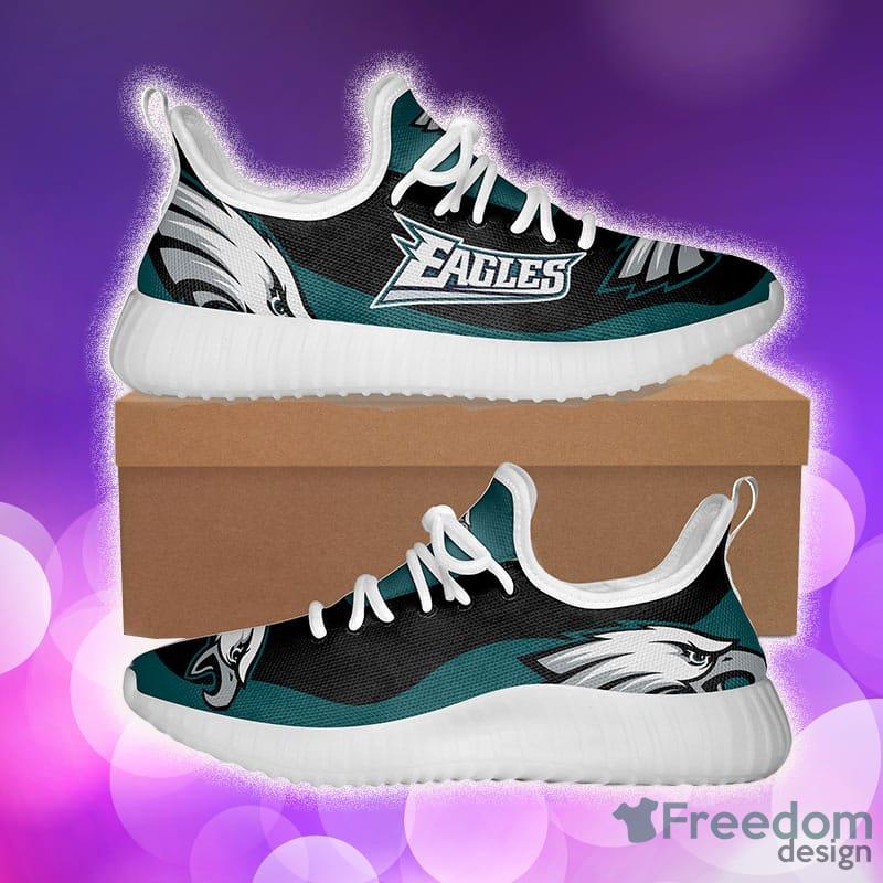 NFL Philadelphia Eagles Running Sneakers Yeezy Shoes Men And Women Gift For  Fans - Freedomdesign