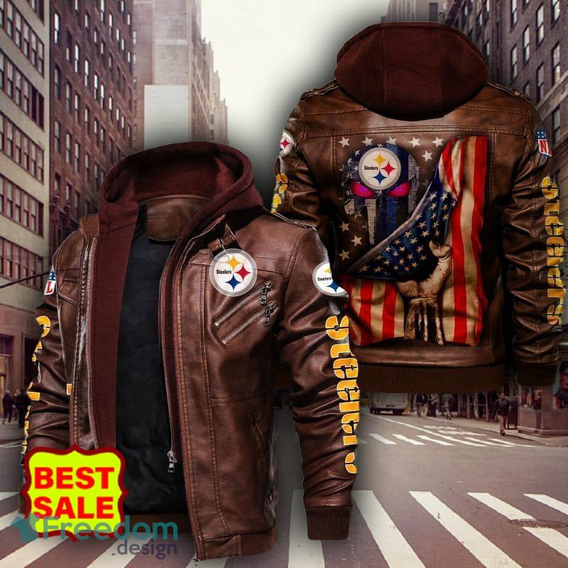 pittsburgh steelers leather jacket