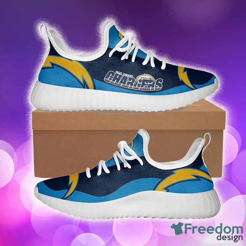 NFL San Diego Chargers Running Sneakers Yeezy Shoes Men And Women Gift For  Fans - Freedomdesign