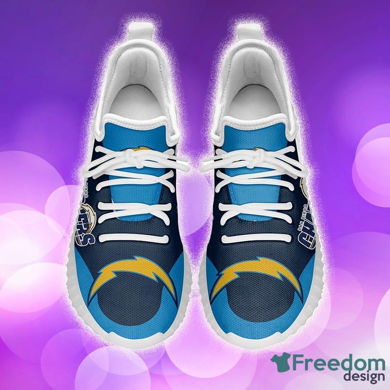 NFL San Diego Chargers Running Sneakers Yeezy Shoes Men And Women Gift For  Fans - Freedomdesign