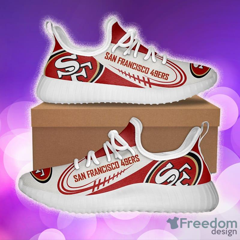 San Francisco 49ers Yeezy Shoes Represent Running Sneakers For Men And Women  Fans Gift - Freedomdesign